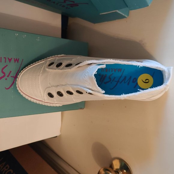 Blowfish Malibu White Sneakers - Picture 3 of 6